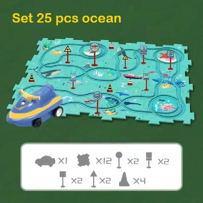 puzzle voiture électrique